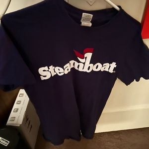 Dark blue size M Steamboat ski resort official shirt